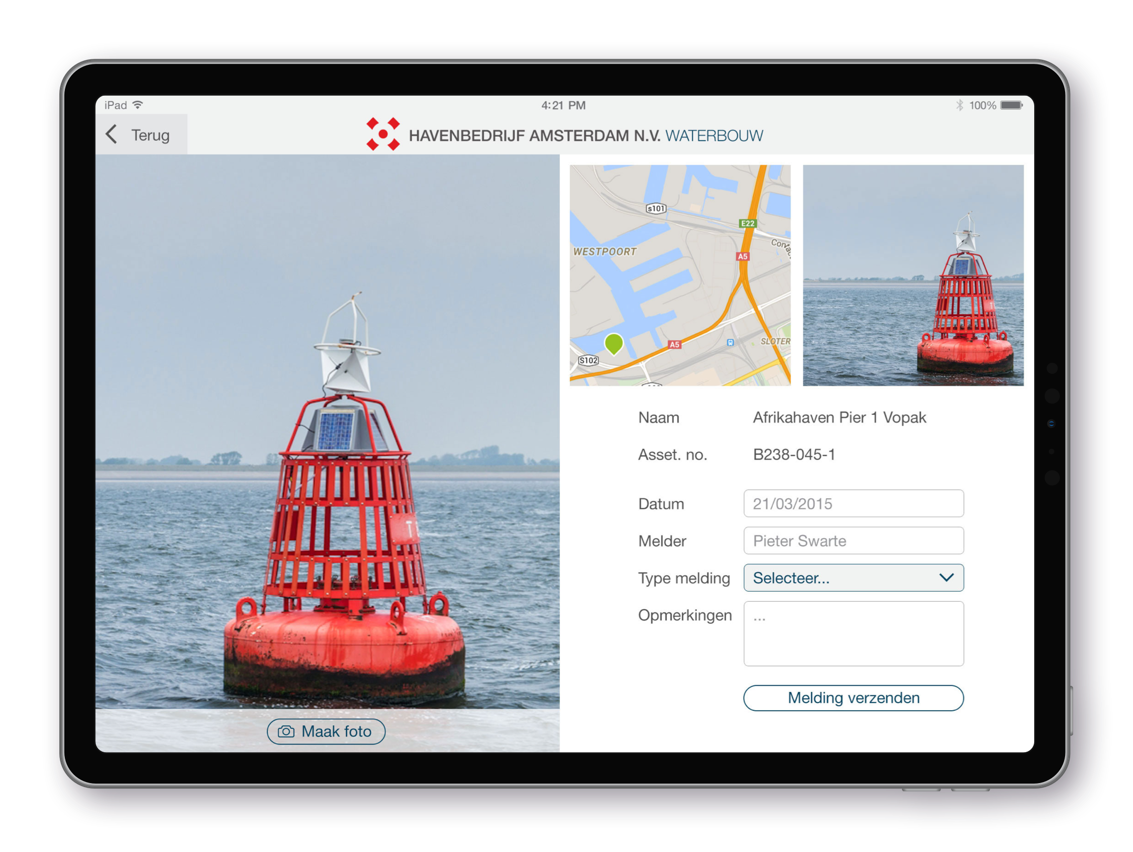 Port Of Amsterdam App Melding